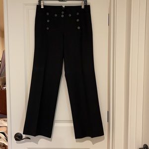 JCrew navy sailor trousers (wool)